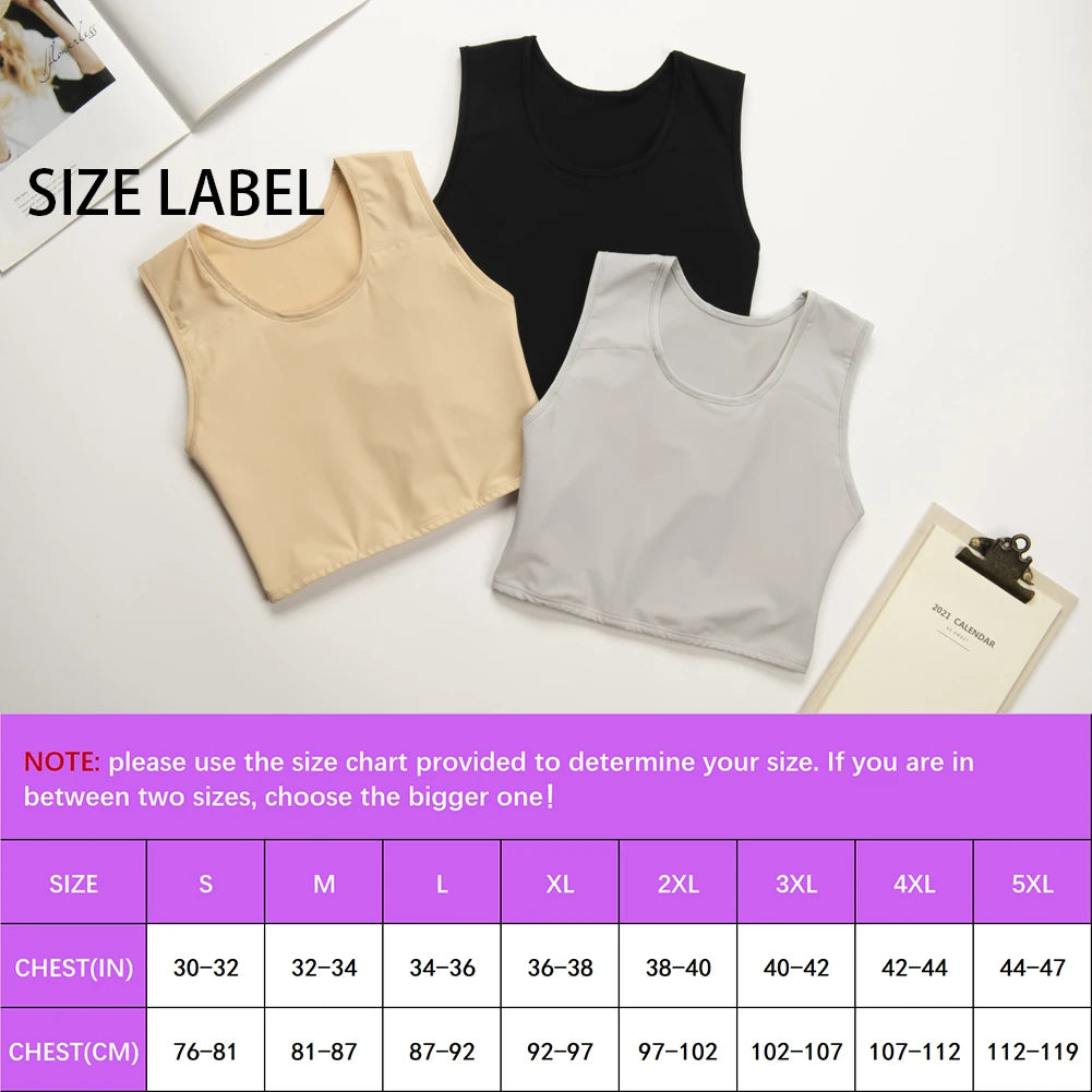 Half-Length Chest Binder | OWNLUXE