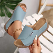 Women’s Wedge Slippers – Open-Toe Summer Sandals