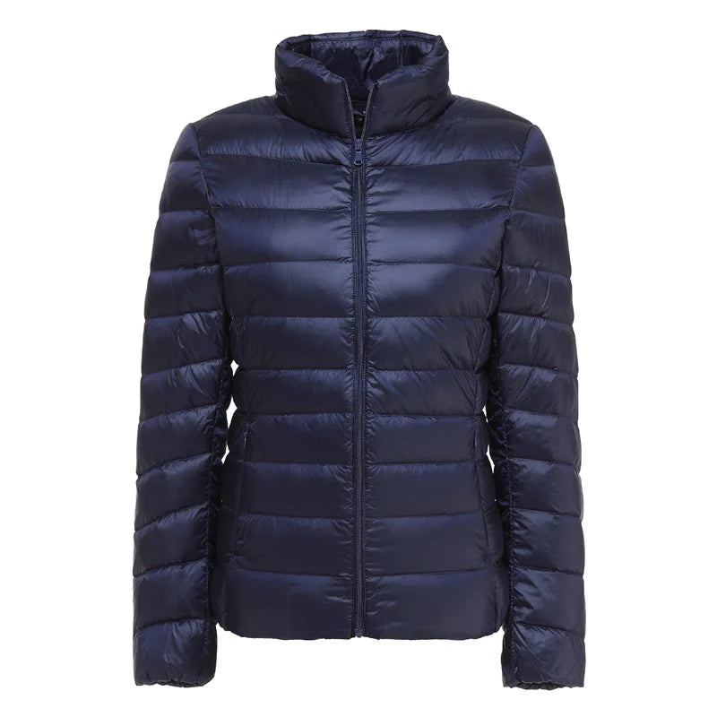 Women Spring Jacket Fashion Short Ultra Lightweight | OWNLUXE