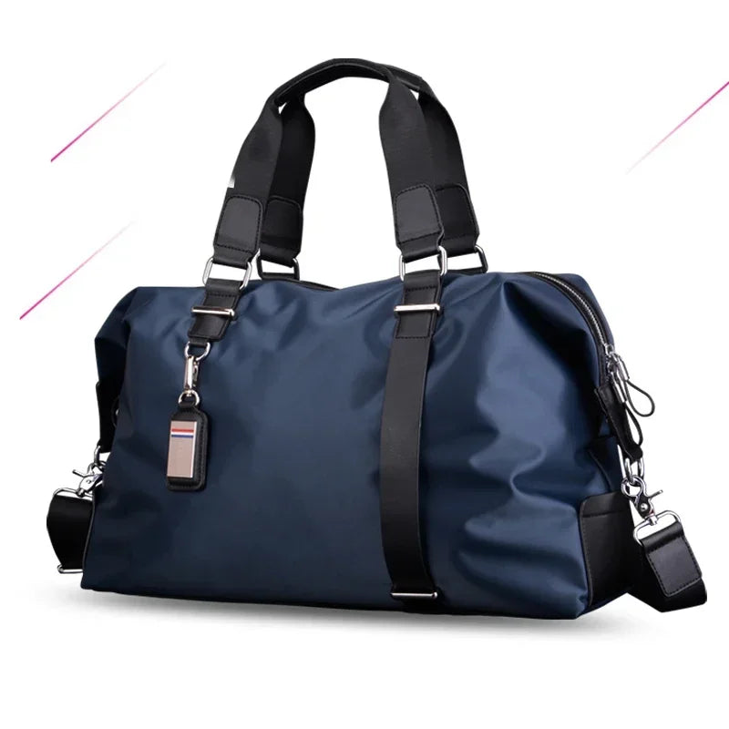 Spacious Nylon Travel Duffel Bag | OWNLUXE