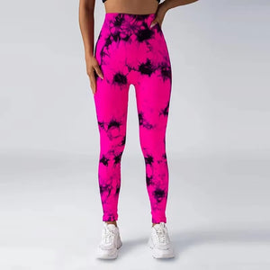 Seamless High-Waist Push-Up Yoga Leggings – Stretchy, Breathable & Form-Fitting