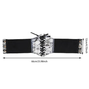Embroidered Lace Corset | OWNLUXE