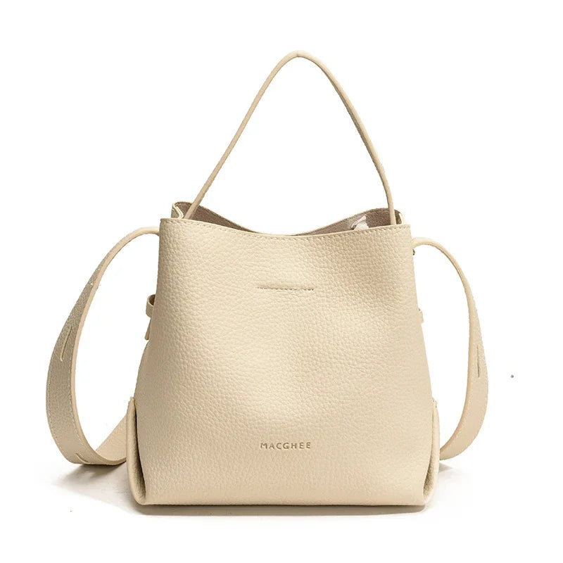 PU Leather Crossbody Bag (Brown) | OWNLUXE