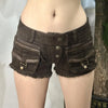 Women's Denim Multi-Pocket Pants | OWNLUXE