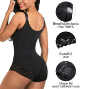 Lace Medium Control Shaping Bodysuit – Smooth Sculpt Shapewear | OWNLUXE