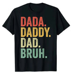 Load image into Gallery viewer, Dad Bruh Vintage Tee – Funny Father’s Day Shirt | T-shirt humoristique pour papa – Fête des Pères
