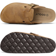 Unisex Arch Support Leather Slippers – Shop at OWNLUXE