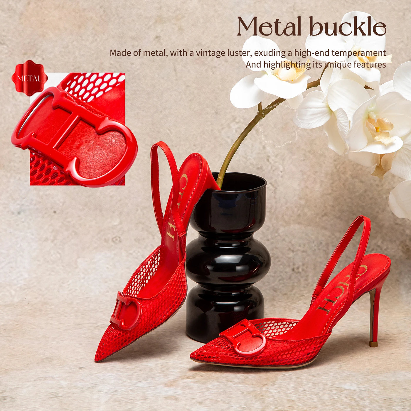 Women's Breathable Mesh Heels – Shop at OWNLUXE