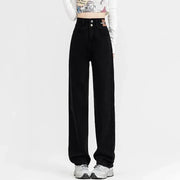Winter Fleece-Lined Jeans - Thermal High Waist Denim Pants