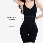Women’s Full Body Shaper Bodysuit – Tummy & Thigh Slimmer