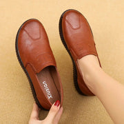 Women's Leather Loafers (Brown) – Shop at OWNLUXE