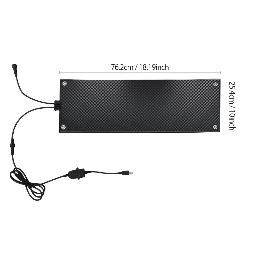 Graphene Heated Snow Melting Mat for Steps, Sidewalks & Driveways
