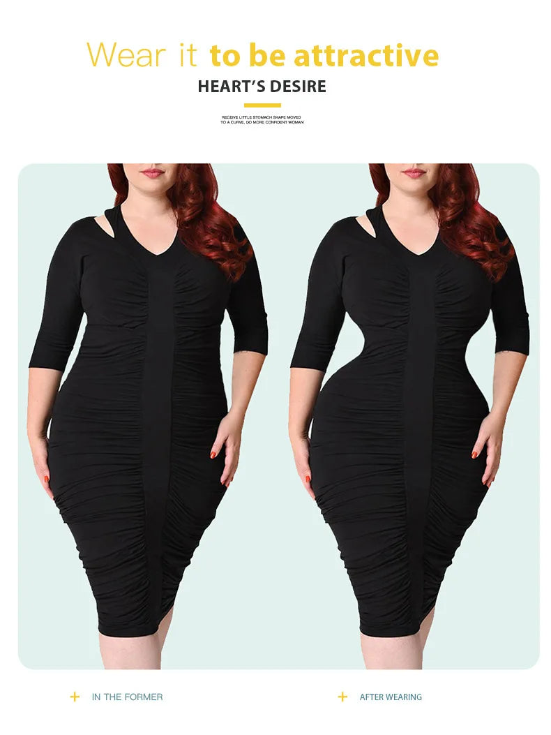 Firm Control Hollow-Out Waist Cincher up to 6XL