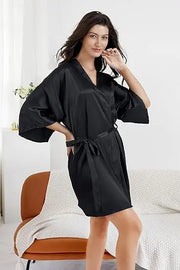 Satin Robe – Shop at OWNLUXE