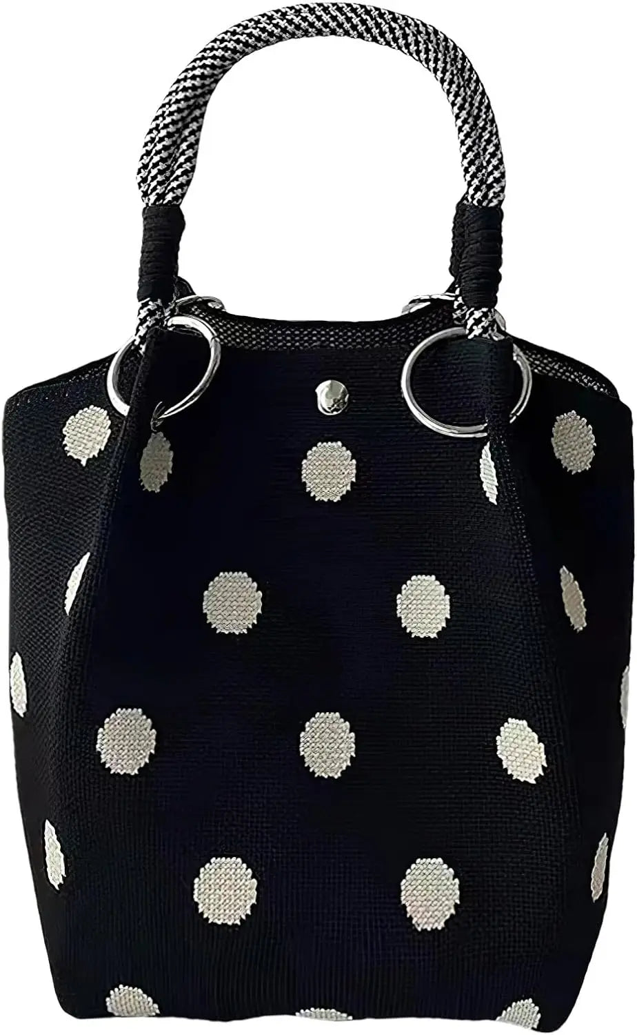 Knit Mini Bucket Bag | OWNLUXE