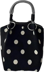 Knit Mini Bucket Bag | OWNLUXE