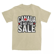 Canada Is Not For Sale T-Shirt – Men's Graphic Tee up to 6XL