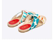 Woven Flat Women’s Slides – Casual Summer Comfort Slippers