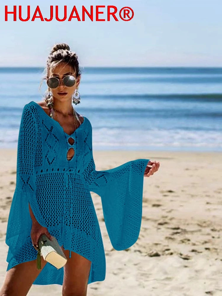 Mesh Swim Cover-Up | OWNLUXE