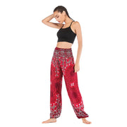 Women’s High-Waist Floral Bloomers – Loose, Lightweight & Boho