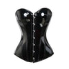 Lace Extended-Size Overbust Shiny Corset | OWNLUXE