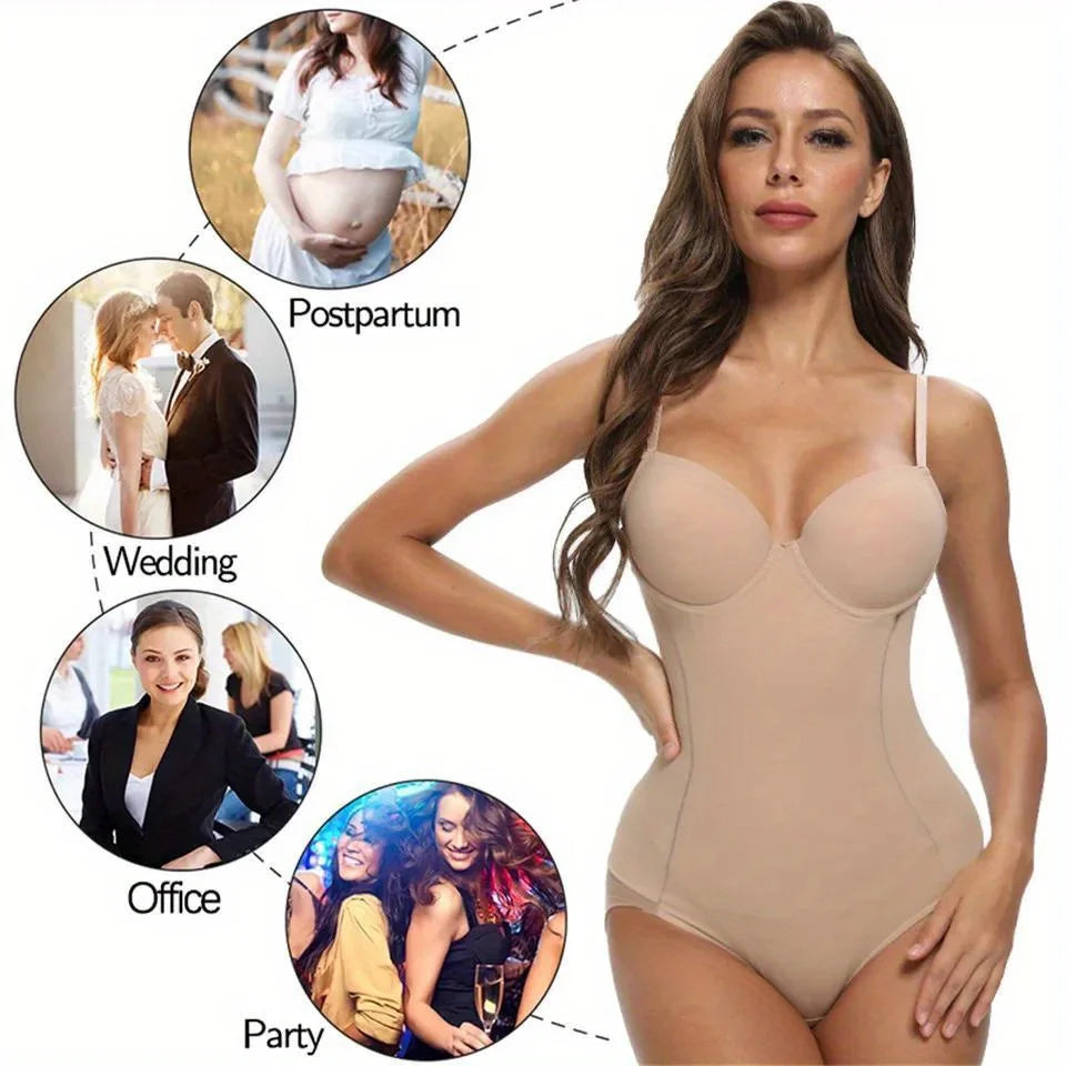 High Elastic Shapewear Bodysuit for All-Season Wear