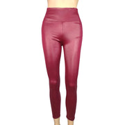Women's High Waist Leather Leggings | OWNLUXE