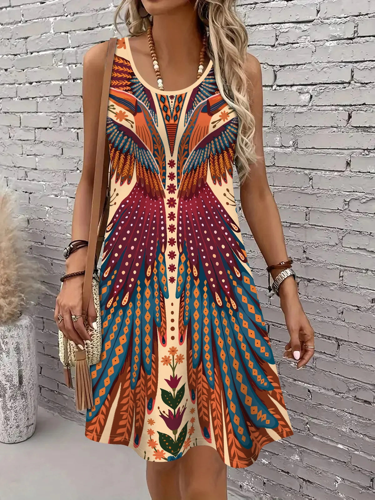Women's Round Neck Breathable Dress – Shop at OWNLUXE