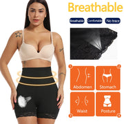 High Waisted Padded Butt Lifter Shapewear - Tummy Control Panty