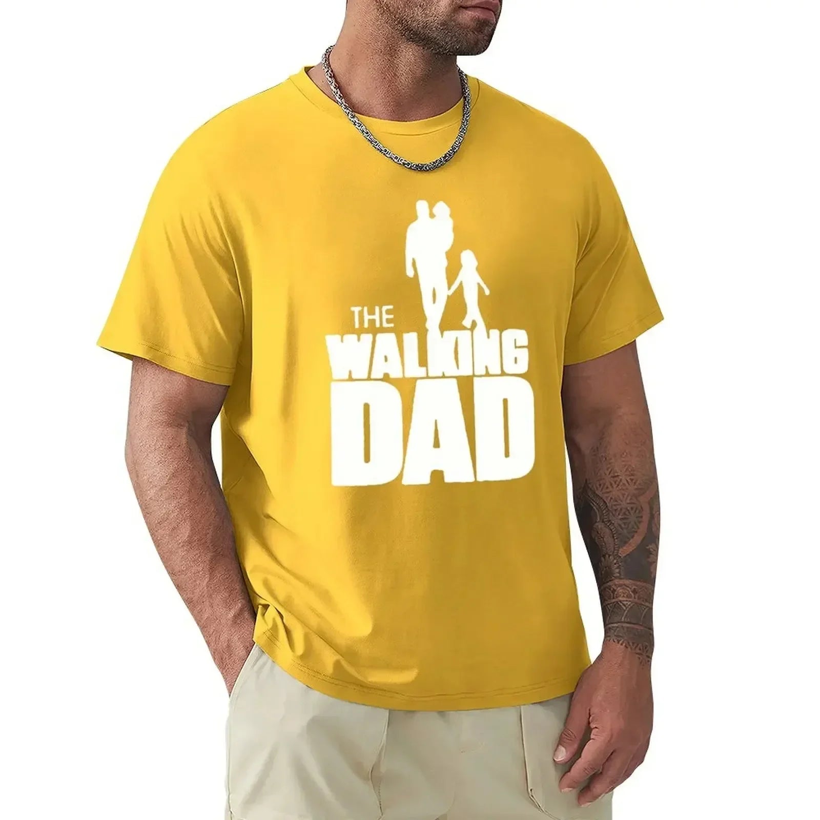 Custom DIY Men’s Cotton T-Shirt | T-shirt Homme Personnalisé en Coton