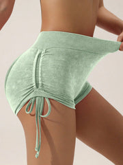Drawstring Biker Running Sport Shorts | OWNLUXE