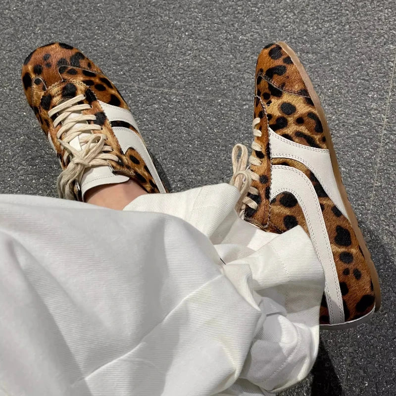 Women's Leather Sneakers Forrest – Shop at OWNLUXE