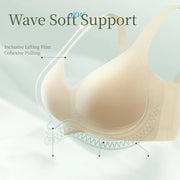 Women's Breathable Seamless Push Up Bra (Cloud Green) | OWNLUXE