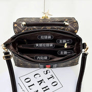 Luxury Designer Shoulder Bag - Printed Monogram Tote