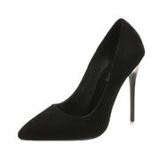 Pointed Super-High Heel Pumps for Dramatic Elevation