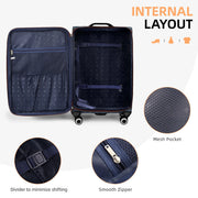 Spinner Luggage Set – Lightweight 3‑Piece Travel Suitcases