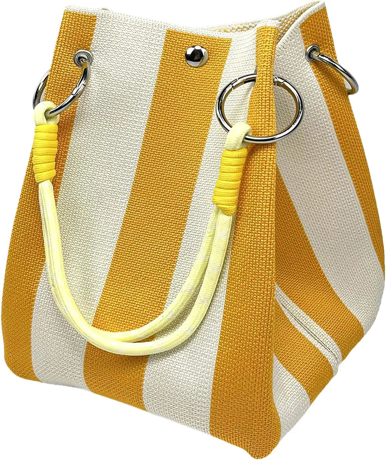 Knit Mini Bucket Bag | OWNLUXE