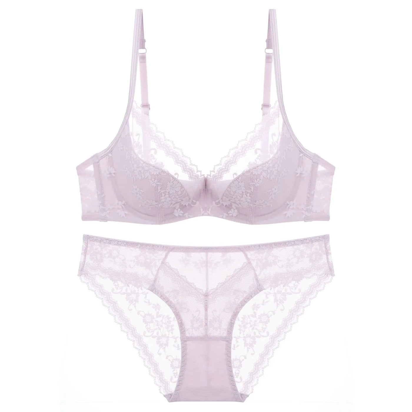 Women's Breathable Push Up Lace Bra (Black) | OWNLUXE