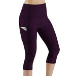 Load image into Gallery viewer, 🔹 High-Stretch Pocket Leggings for Women – Yoga &amp; Maternity Comfort | Legging femme extensible avec poches – Confort yoga &amp; maternité
