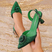 Women's Pointed Toe Plus-Size Heels – Shop at OWNLUXE