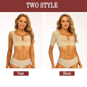 Upper Arm Shaper Top with Posture Corrector Vest