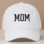Load image into Gallery viewer, Mom and Dad letter embroidered baseball cap washed retro duckbill cap Father&#39;s Day Mother&#39;s Day best gift
