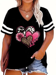 Plus Size Printed Summer Tunic – Breezy Knit