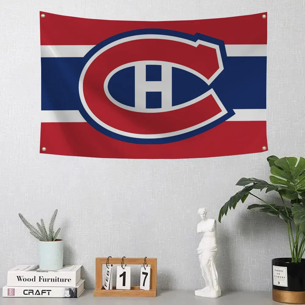 Montreal Canadiens Flag — Indoor & Outdoor Banner | OWNLUXE