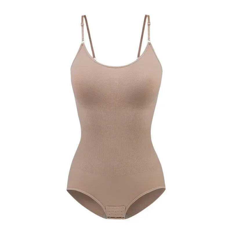 Tank Top Bodysuit Shapewear with Tummy Control & Shorts