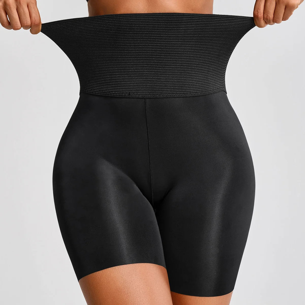 High Waisted Tummy Control Shapewear Shorts with Hip Lift