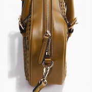 Polyester Vintage Boston Bag | OWNLUXE