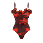 Load image into Gallery viewer, Women’s Wire-Free Bikini Set – Adjustable Mid-Waist 2‑Piece
