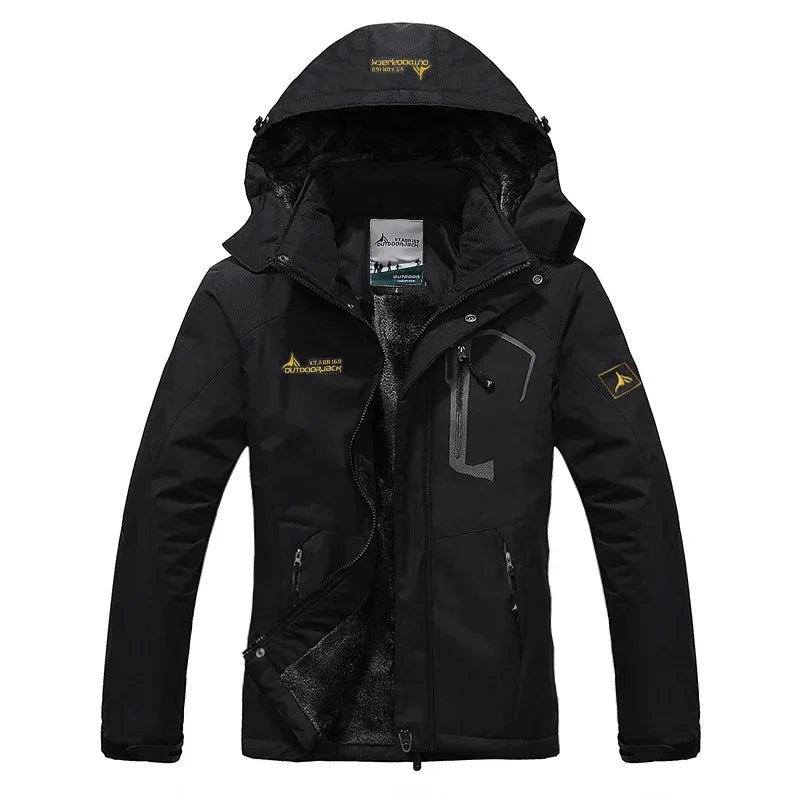 Women’s Waterproof Ski Jacket – Warm Hooded Snow Shell
