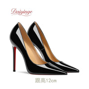 Women's Red Bottom Stiletto Pumps | 12cm Pointed Toe Heels | OWNLUXE